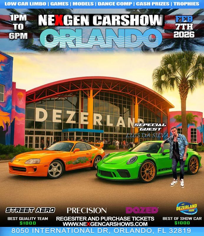 Nexgen Car Show at Dezerland
