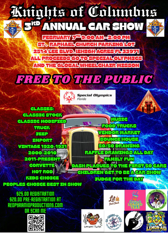 St. Raphaels 3rd Annual Charity Car Show