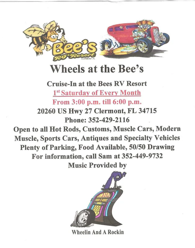 Wheels at the Bee's