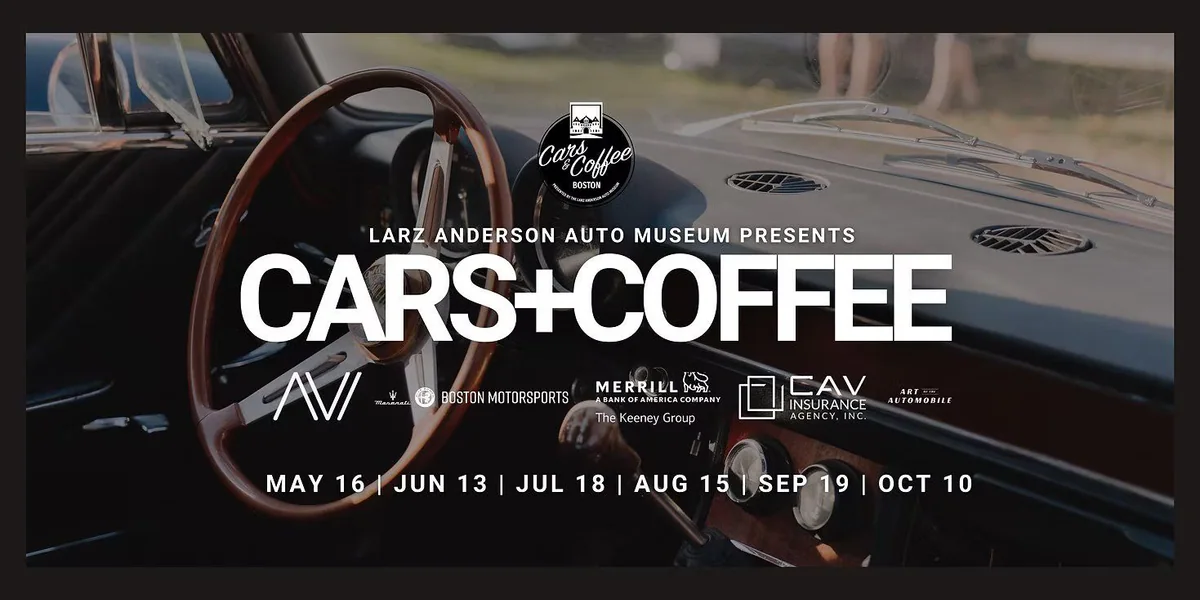 Cars and Coffee Boston - 8/15/26 and 9/19/26
