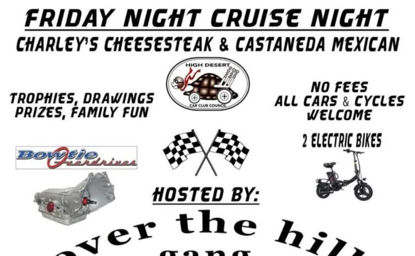 Over The Hill Gang Cruise Night