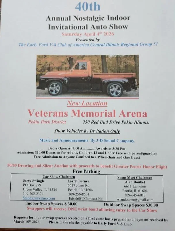 40th Annual Nostalgic Indoor Invitational Auto Show
