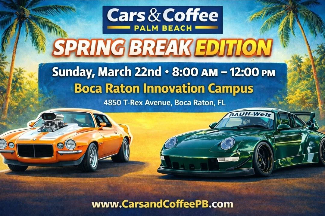 Rides & Coffee at Detail Superstore Ft Lauderdale