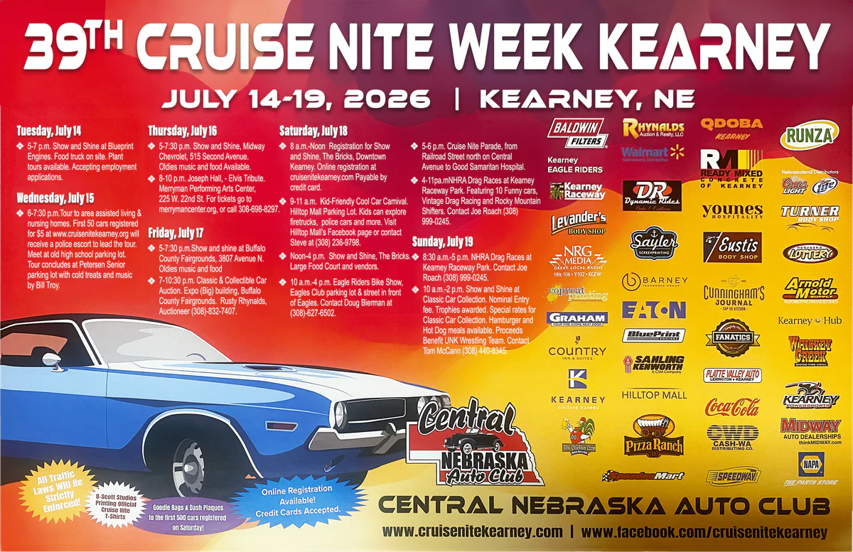 Kearney Cruise Nite NHRA Drag Races