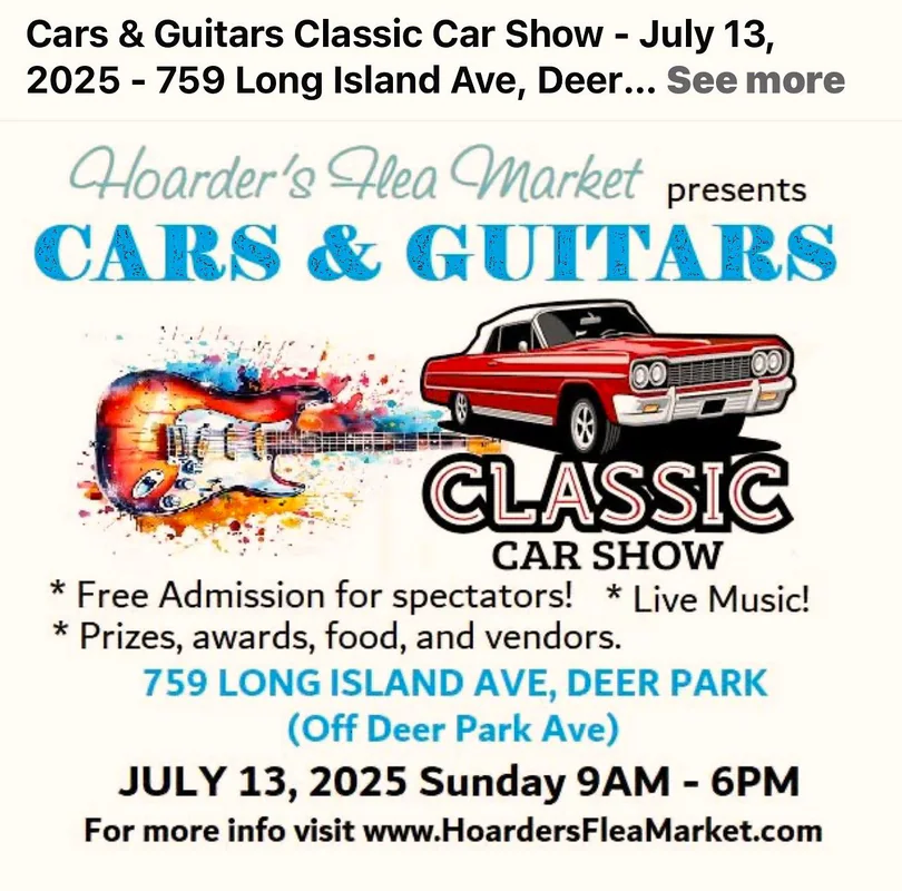 Cars and Guitars Classic Car Show