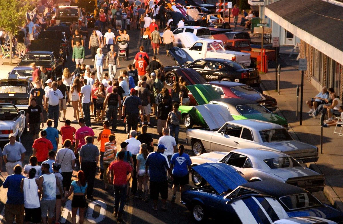 Under the Lights Car Show