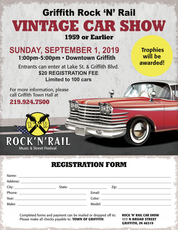 Rock N Rail Vintage Car Show