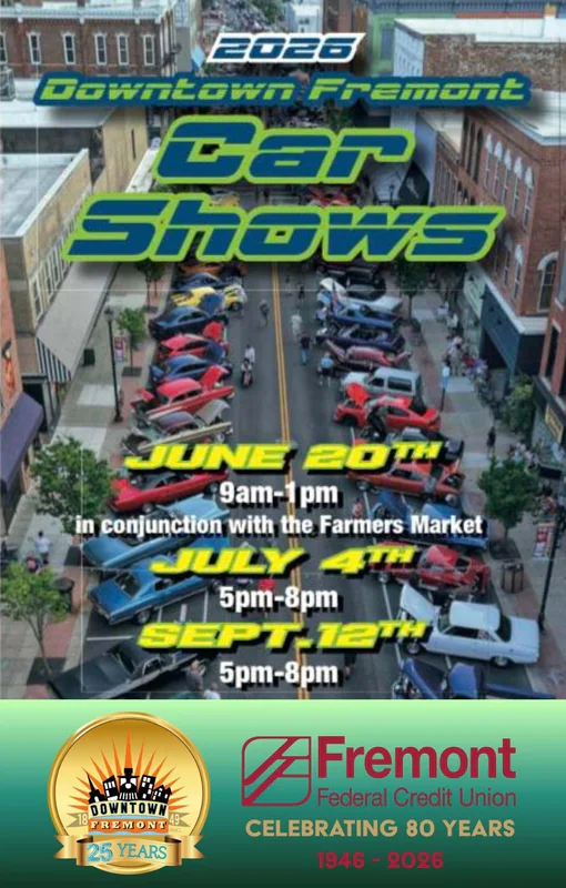 Fremont Federal Credit Union Downtown Fremont Car Show and Farmers Market