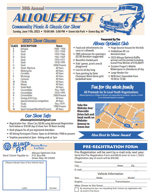 AllouezFest Car Show
