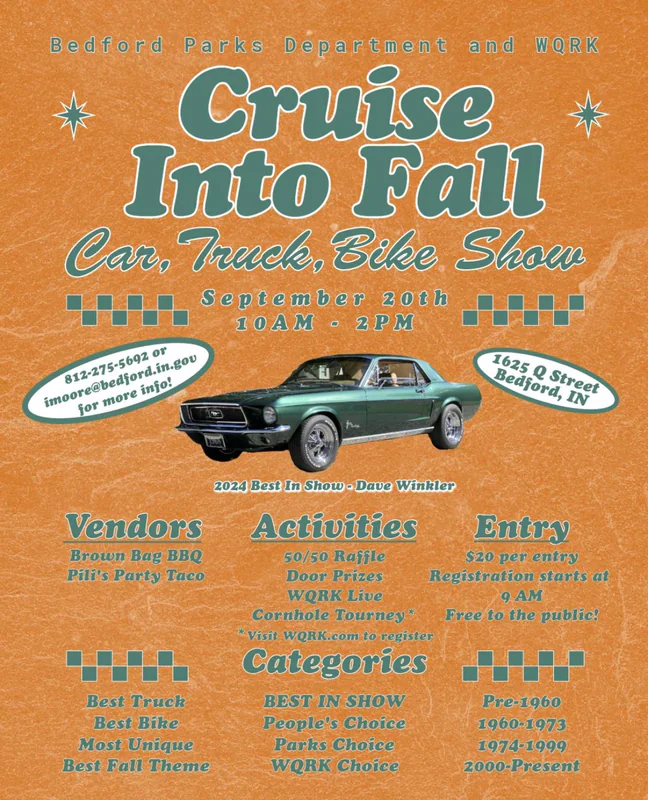 "Cruise Into Fall" Car, Truck & Bike Show