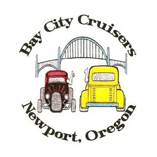 Bay City Cruisers' Cars at the Coast