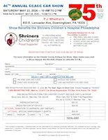 46th Annual Chester County Antique Car Club Car Show