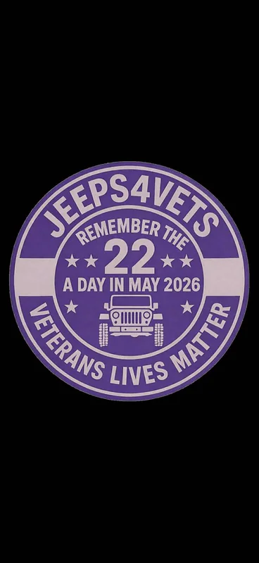 2nd annual Jeeps 4 Vets Powerwheels drag race "22 a day in May"