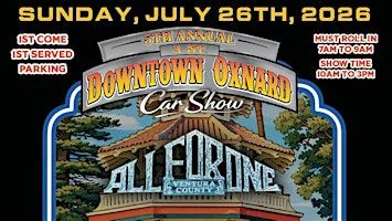 All for One Downtown Oxnard Car Show