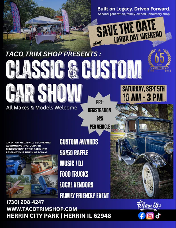 Taco Trim Shop Classic & Custom Car Show