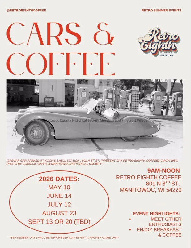 Retro Eighth Cars and Coffee - Manitowoc