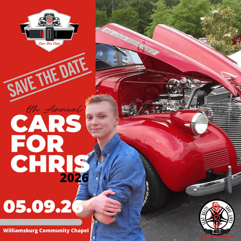 6th Annual Cars For Chris Car Show & Safe Driving Event