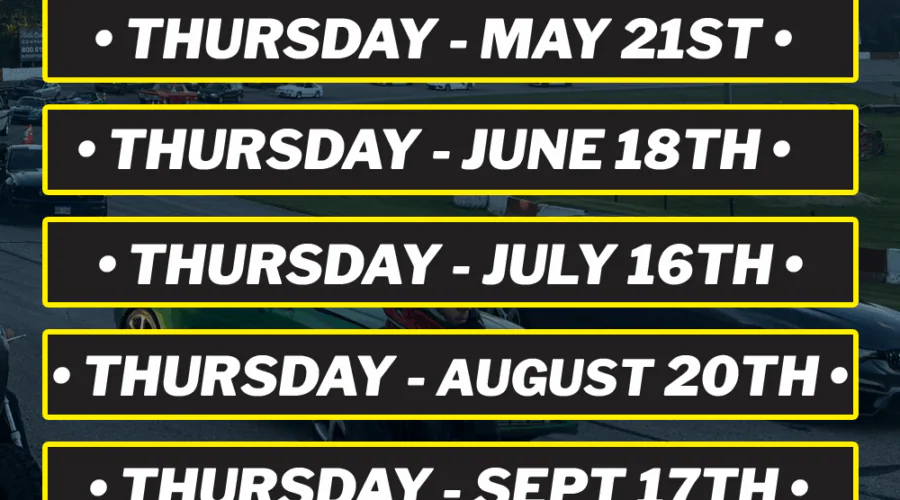 Thursday Night Fun is Back This Summer - Street Drags Return in 2026