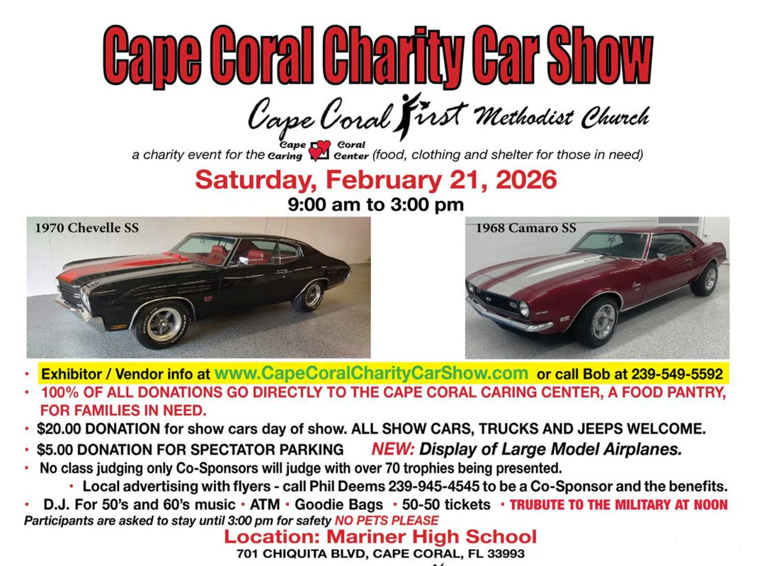 Huge charity car show ready to roll