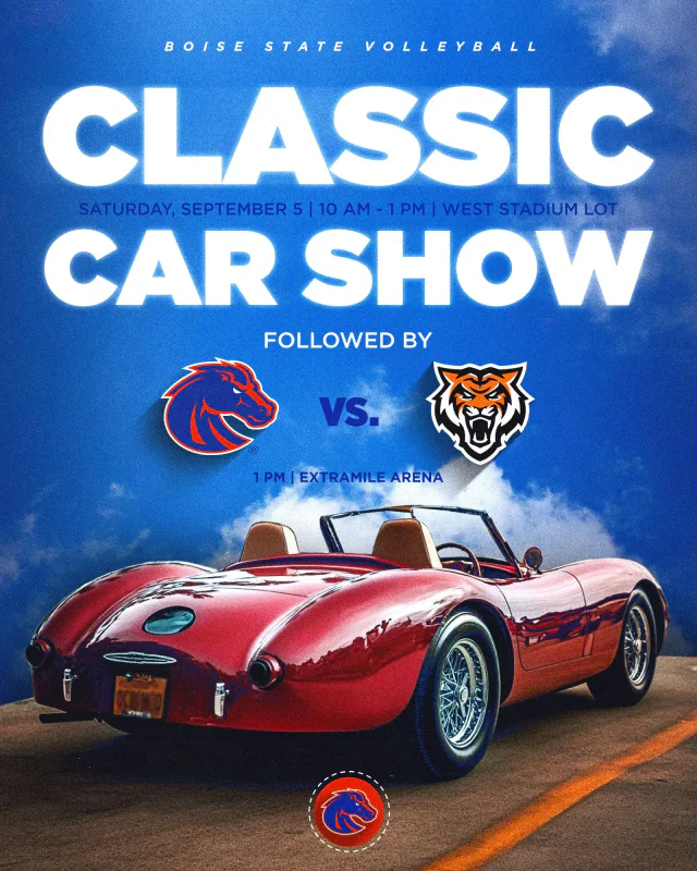 Boise State Volleyball Classic Car Show