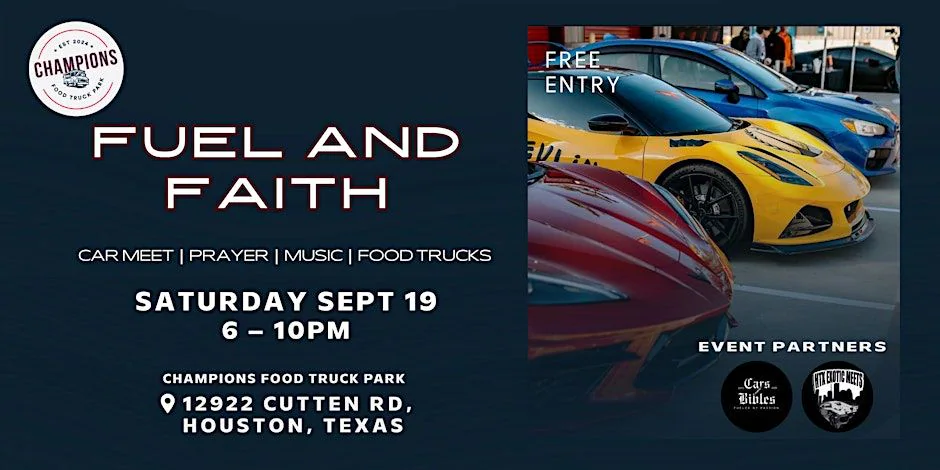 Car Show with Food Trucks, Market and Music