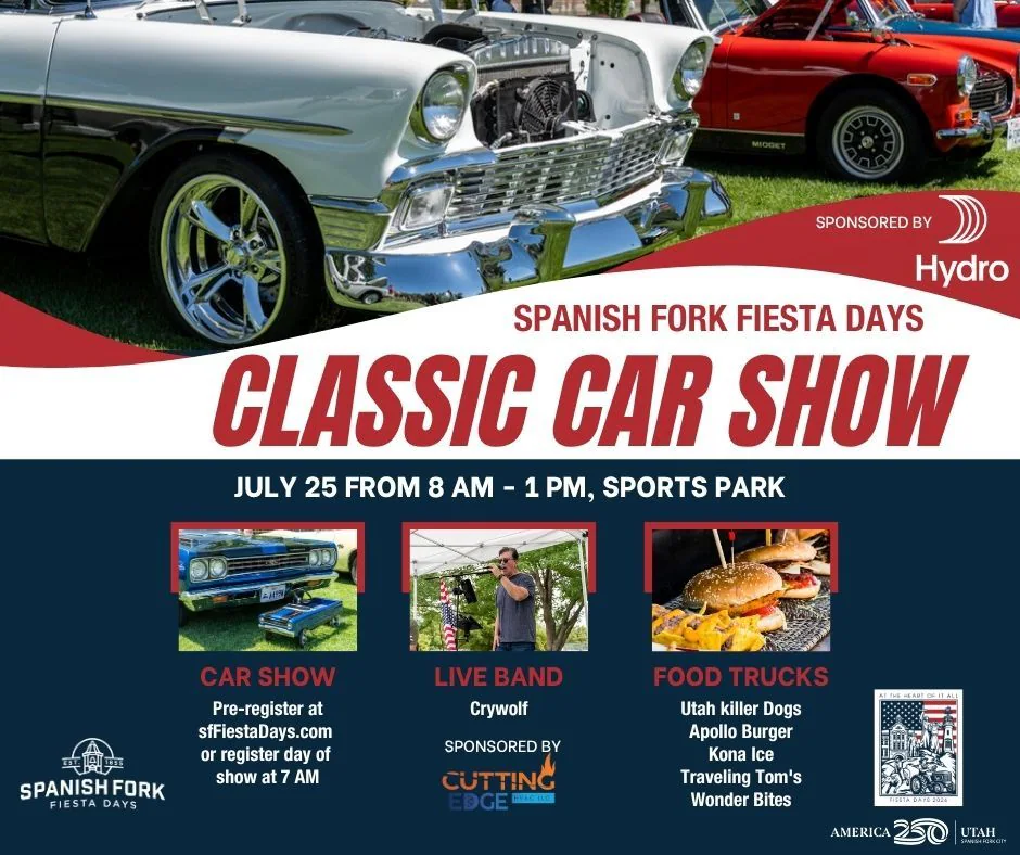Spanish Fork Fiesta Days Car Show