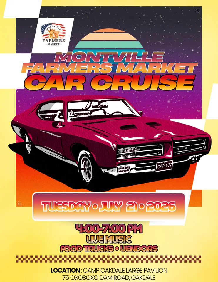 Montville Farmers Market Car Cruise