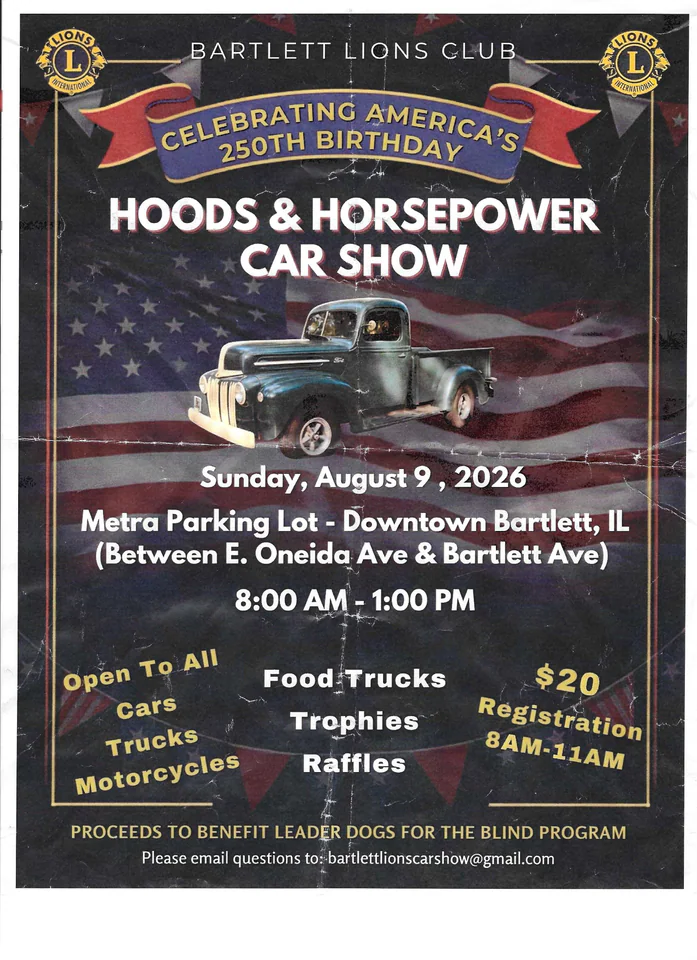 Bartlett Lions Club Car Show
