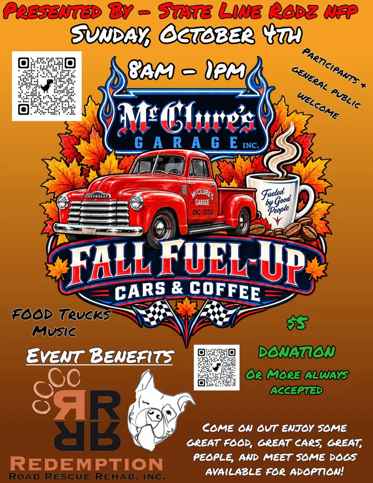 McClure’s Garage Fall Fuel Up