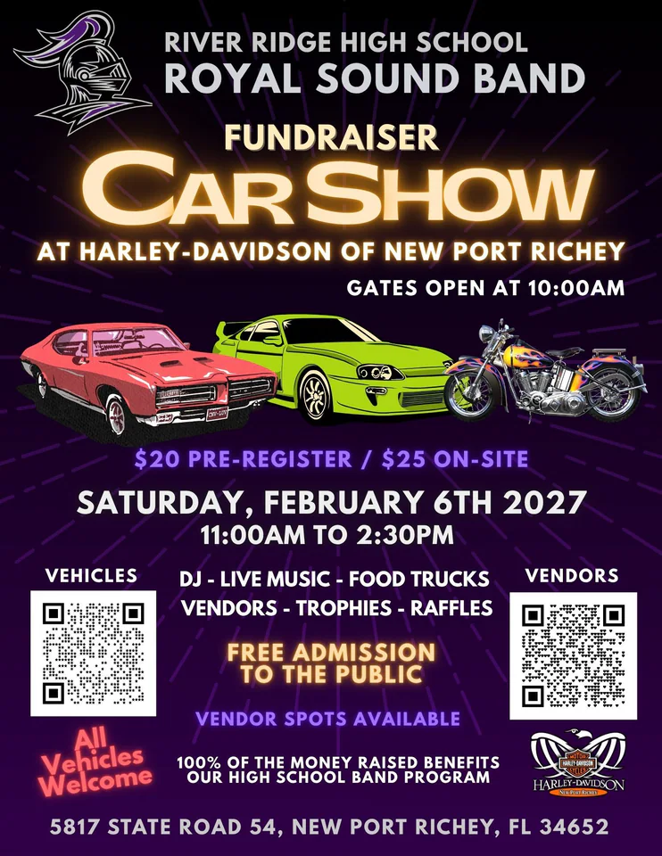 Royal Sound Car Show at Harley Davidson of NPR