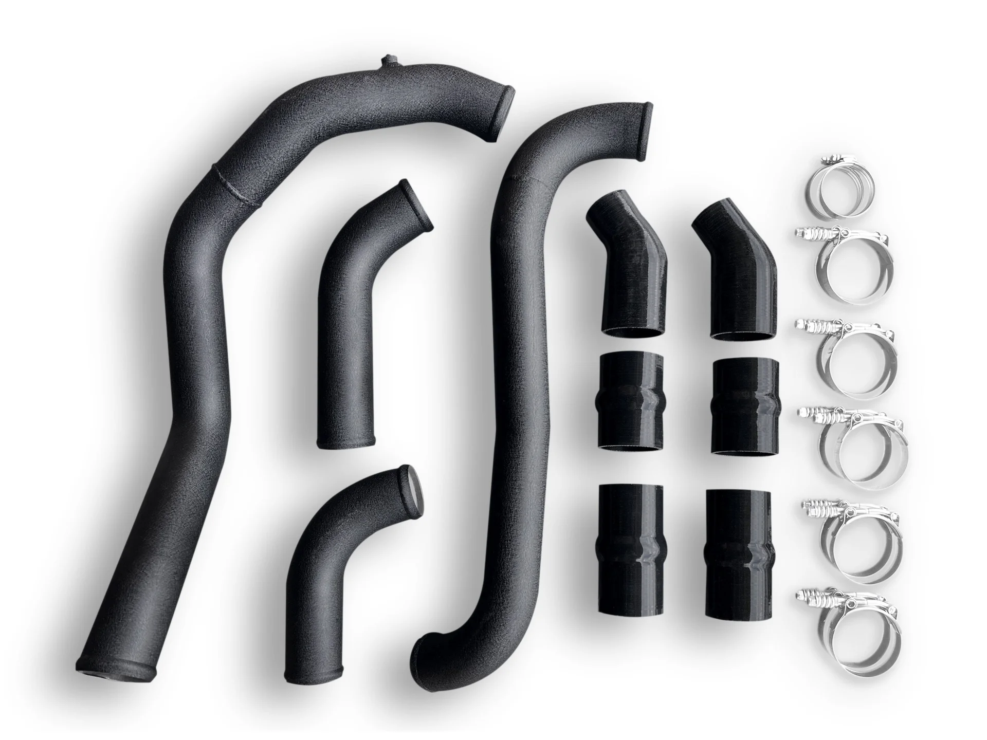 CVF Aluminum Intercooler Hot-side + Cold-side Piping Kit (2021-2025 Ford F-150 3.5L/Raptor EcoBoost; 2021-2025 3.5L PowerBoost)